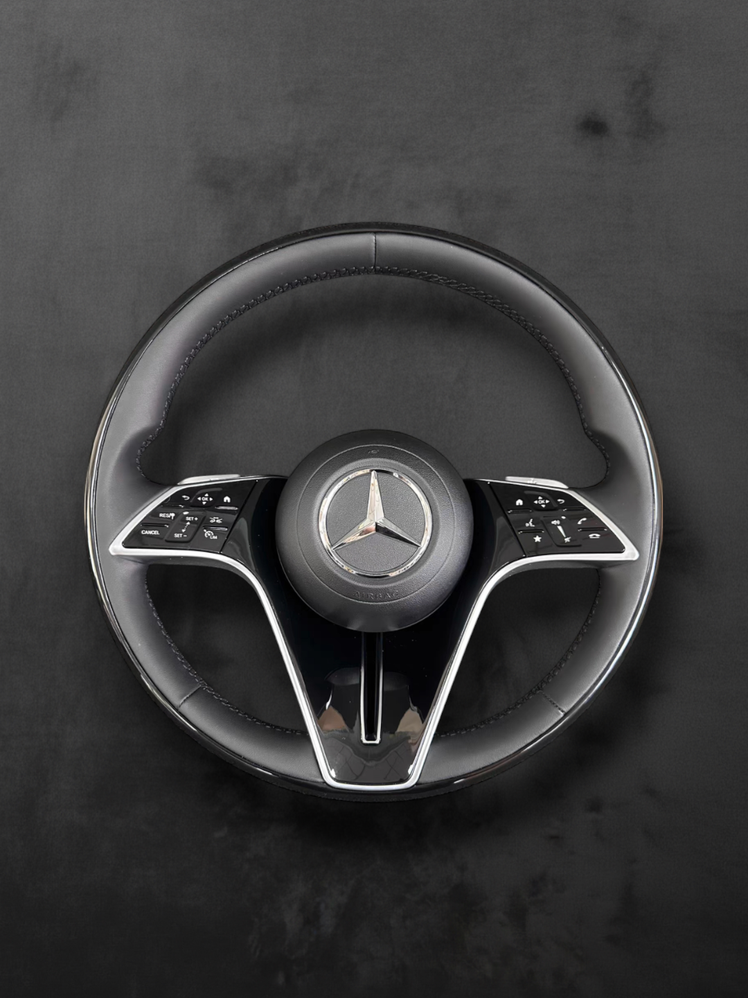 Custom mercedes round-style