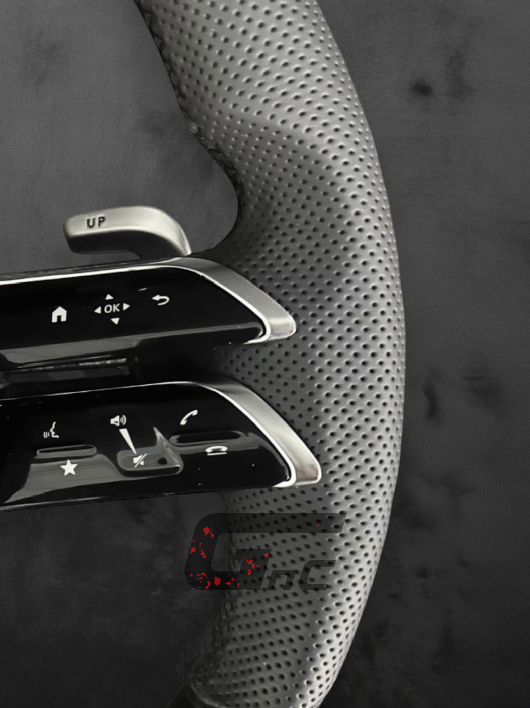 Custom AMG Carbon Performance Steering Wheel - LED Display