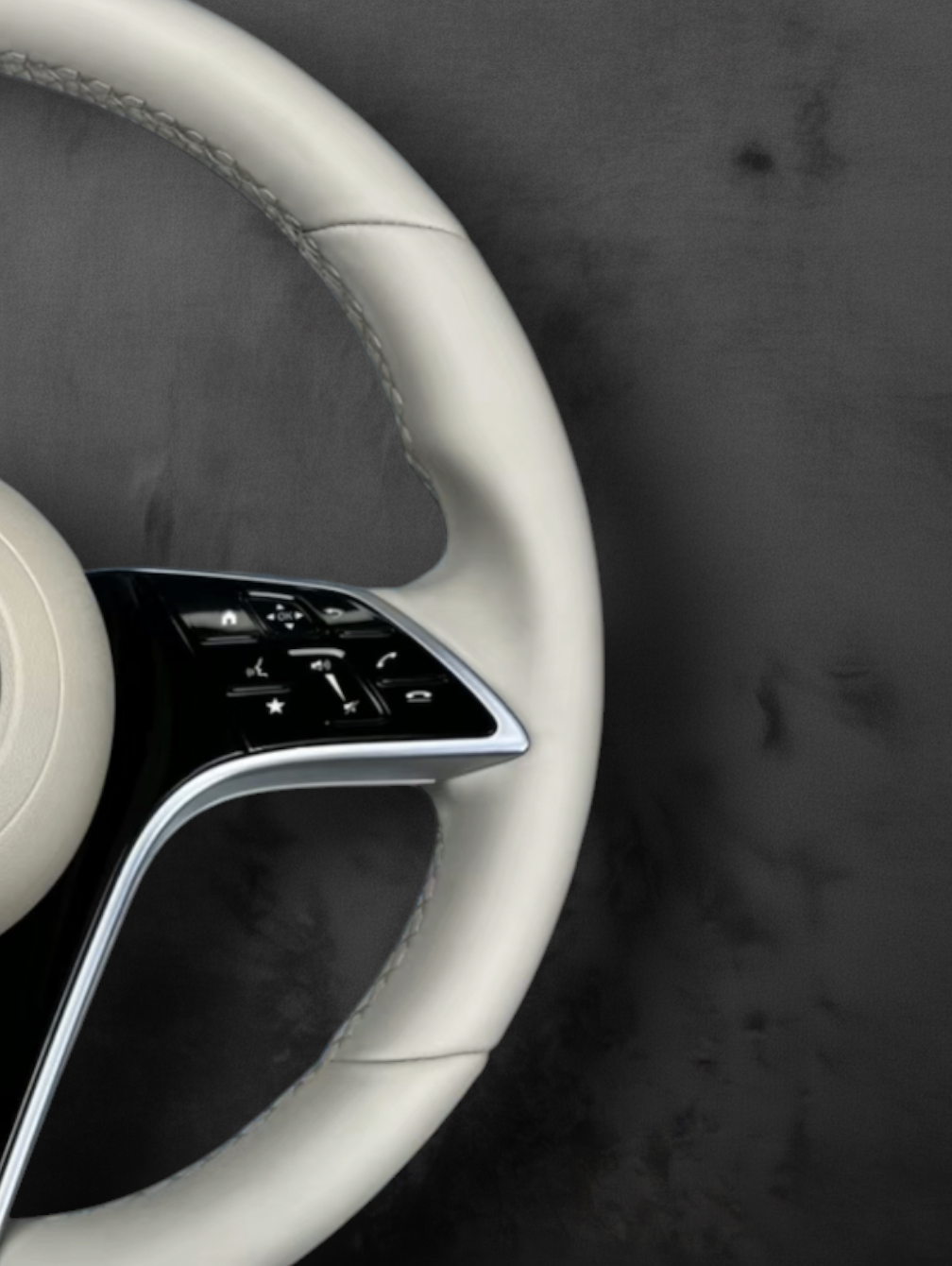 Custom mercedes round-style