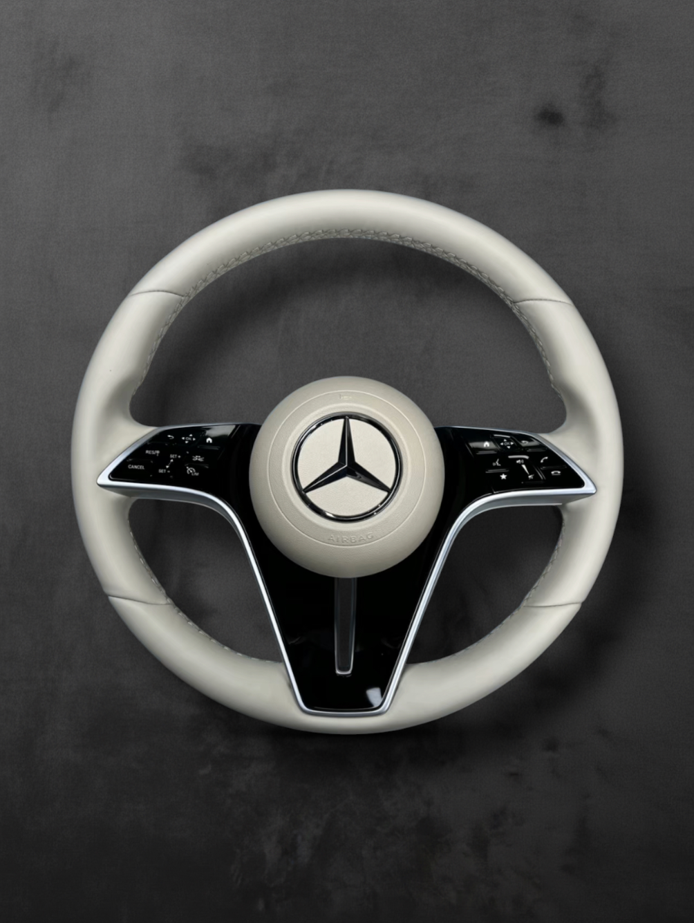 Custom mercedes round-style